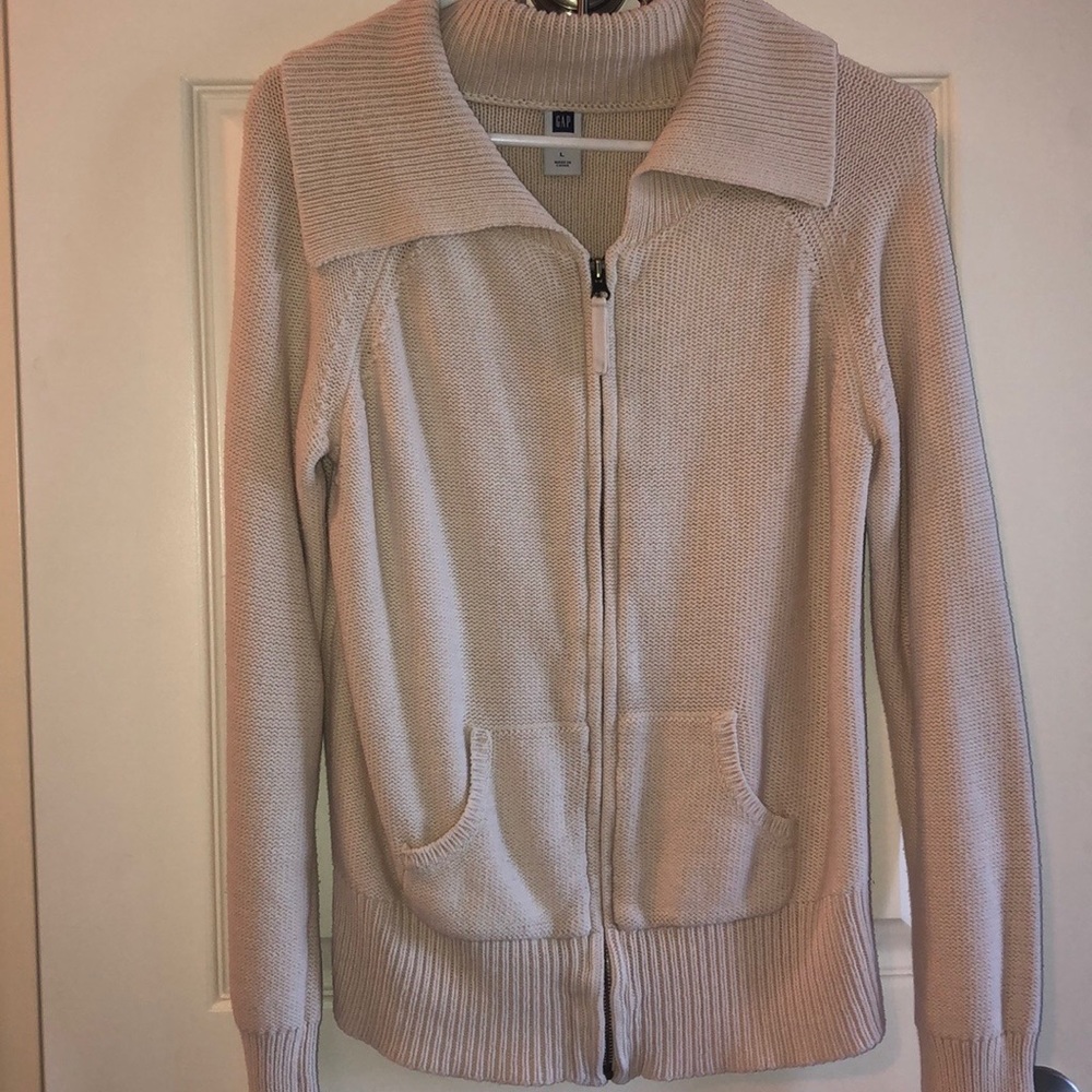 Gap Zip Up Sweater